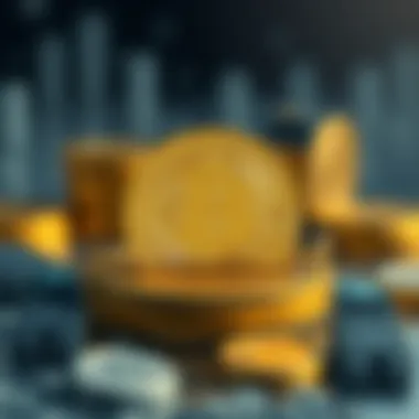 Visual breakdown of blockchain technology supporting Ali coin's growth