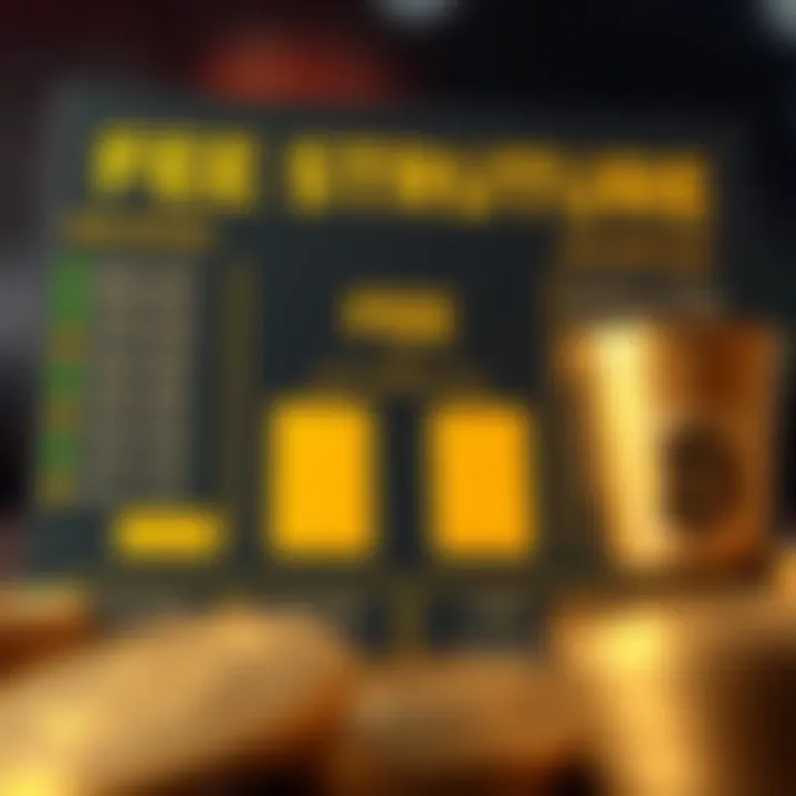 Fee Structure Breakdown Visual representation of fee structure on Binance