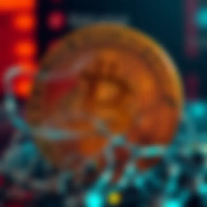 Visual representation of blockchain technology and its significance.