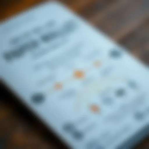 Detailed diagram illustrating the functionality of a paper wallet