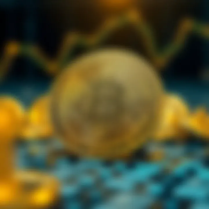 Conceptual Image of Blockchain Technology Conceptual image of blockchain technology