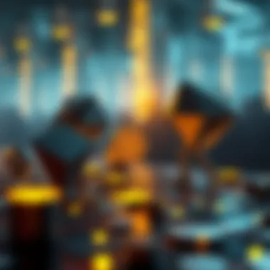 A conceptual image depicting the future prospects of the blockchain ecosystem.