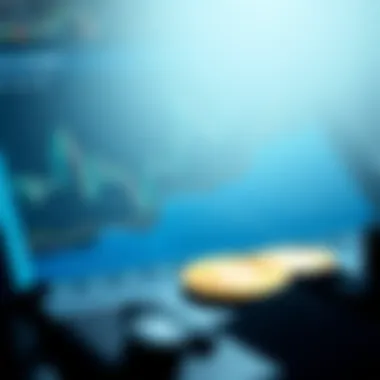 Graph illustrating investment strategies in cryptocurrency