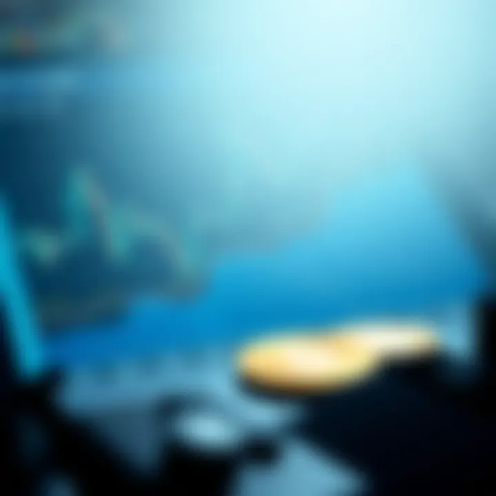 Graph illustrating investment strategies in cryptocurrency