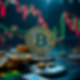 Illustration of cryptocurrency market analysis