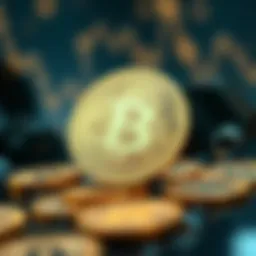 An abstract representation of cryptocurrency trends