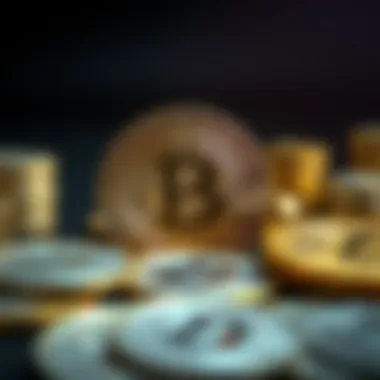 Cryptocurrency Influence on Traditional Currencies Illustration of cryptocurrency influence on traditional currencies