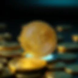 A conceptual illustration of cryptocurrency insurance coverage