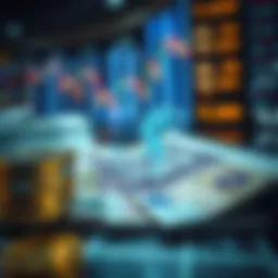 A visual depiction of currency exchange rates