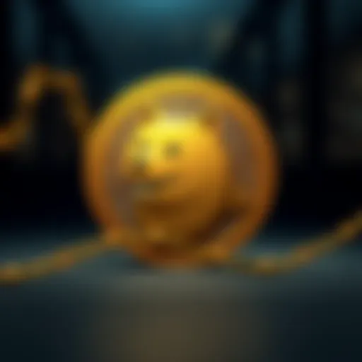 The evolution of Dogecoin's logo over time