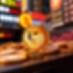 A visual representation of Dogecoin's market trends