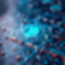 Conceptual representation of blockchain efficiency