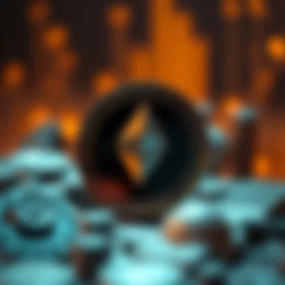 Visualization of Ethereum's transition to a Proof of Stake model