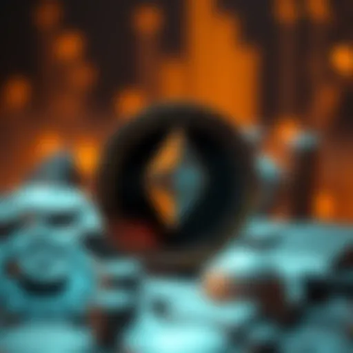 Ethereum's Shift to Proof of Stake Visualization of Ethereum's transition to a Proof of Stake model