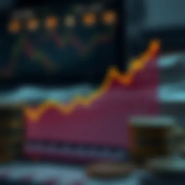 Graph showing the impact of inflation on the economy