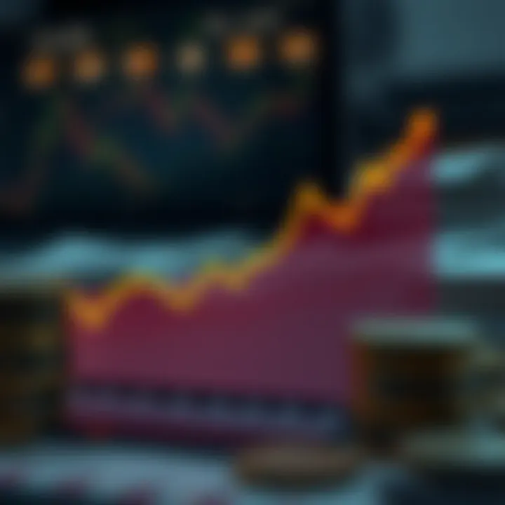 Graph showing the impact of inflation on the economy