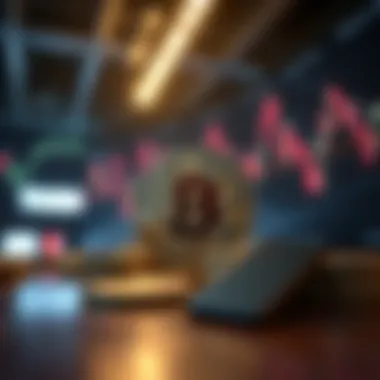 Market Dynamics in Cryptocurrency Context Visual representation of market dynamics in cryptocurrencies