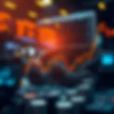 Conceptual illustration of market liquidity dynamics