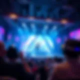 Virtual concert experience in the metaverse