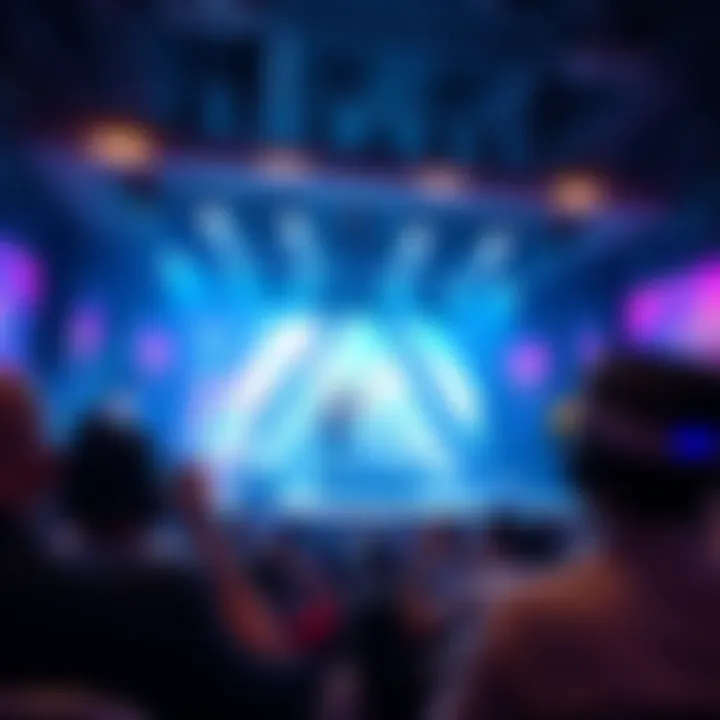 Virtual concert experience in the metaverse