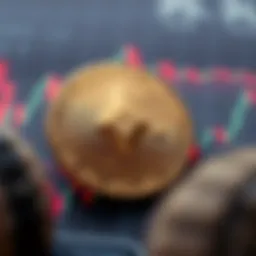 Monero price chart showcasing fluctuations