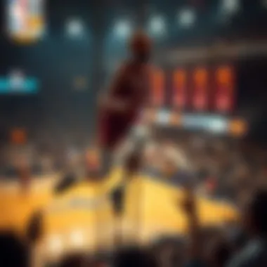 A digital representation of NBA Top Shot moments