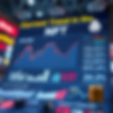 An infographic detailing market trends and statistics of the NFT space.