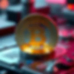 Conceptual representation of NFT staking mechanics