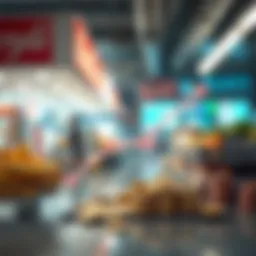 Visual representation of purchasing power dynamics