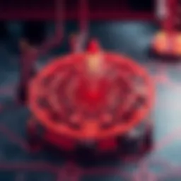 An intricate diagram showcasing the decentralized structure of Rocket Pool