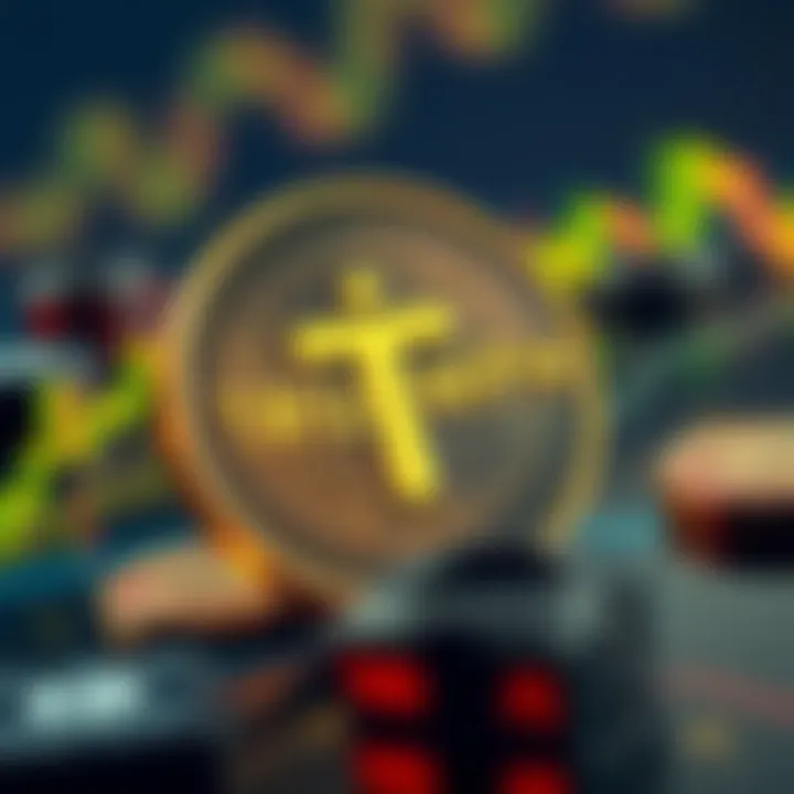 Technical Features of TriumphX Coin Graph illustrating the technical features of TriumphX Coin