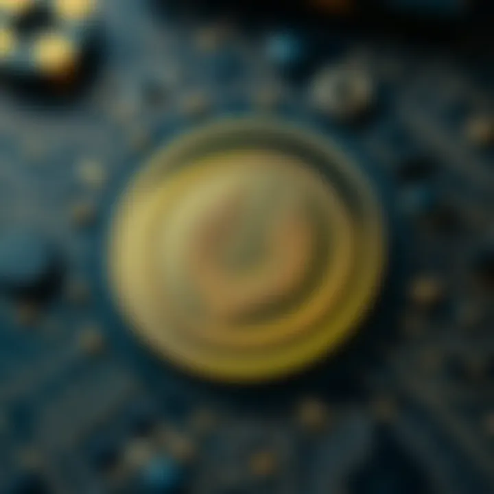 Visual representation of technical features of Uma Coin