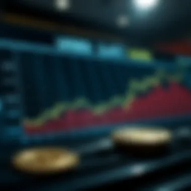 Chart forecasting future USD exchange rates and investment strategies.