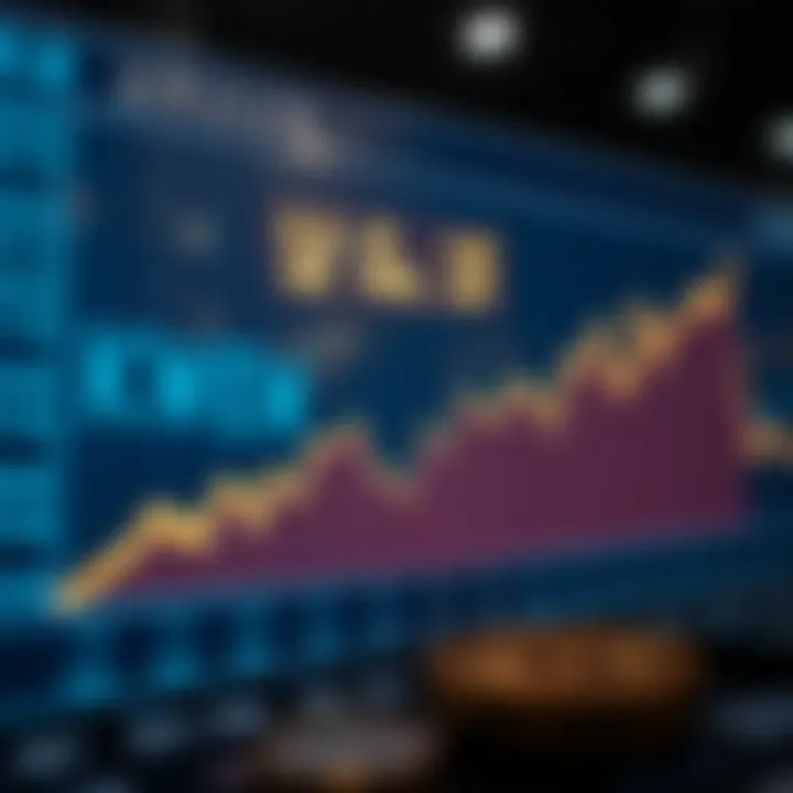 Exchange Rate Fluctuation Analysis Graph depicting the fluctuation of the USD to KRW exchange rate over time